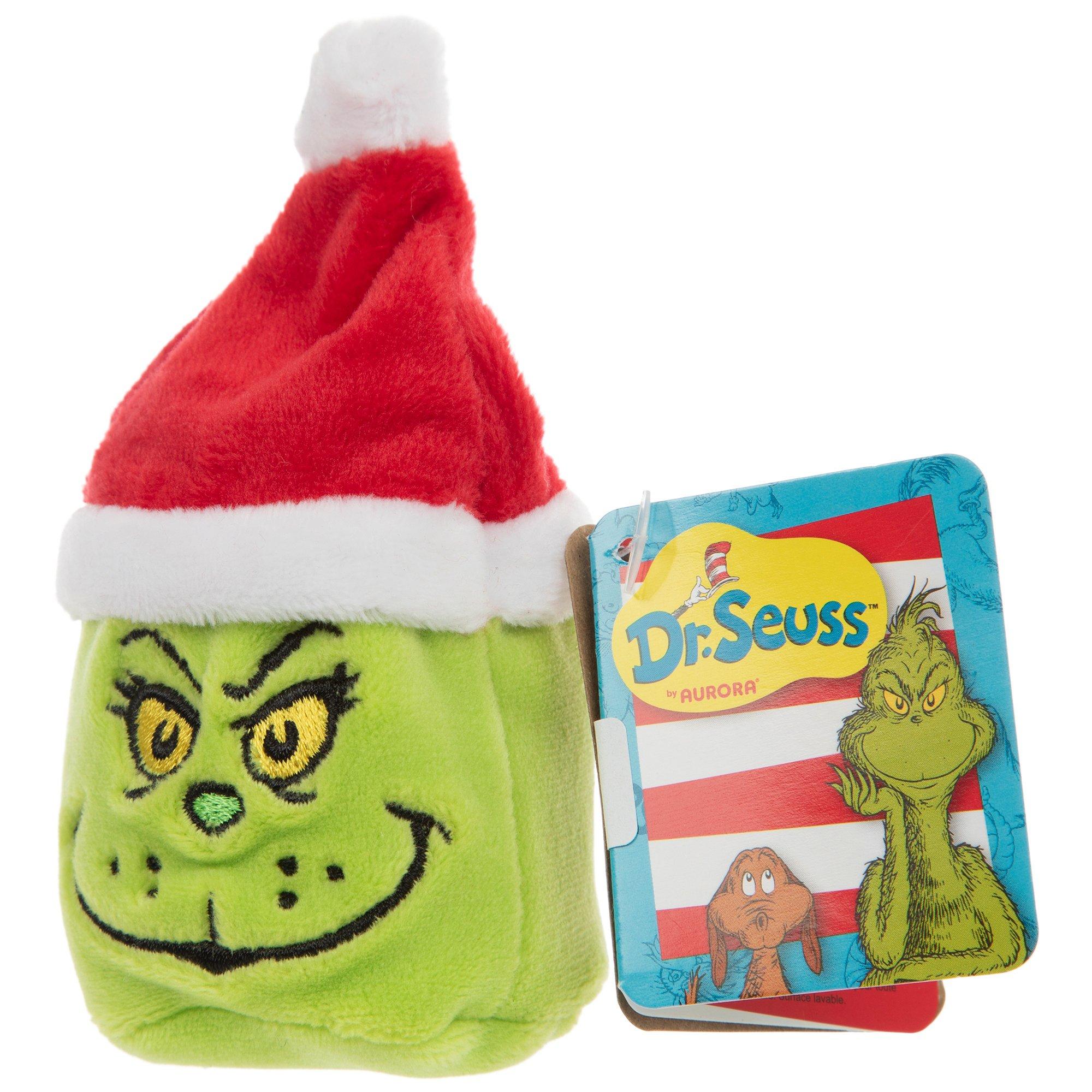 Mini Grinch With Santa Hat Marshmallow Plush | Hobby Lobby | 205959713