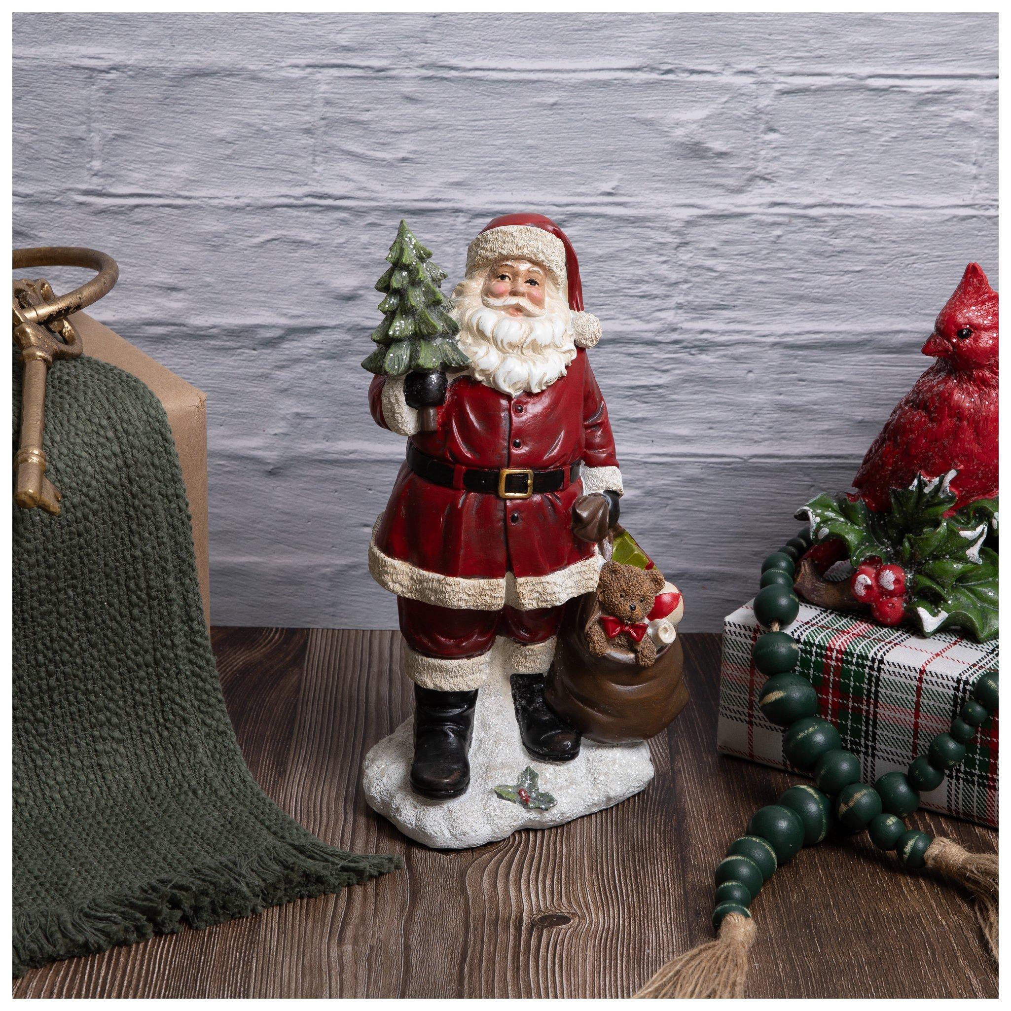 Santa With Gift Sack Figurine view 1