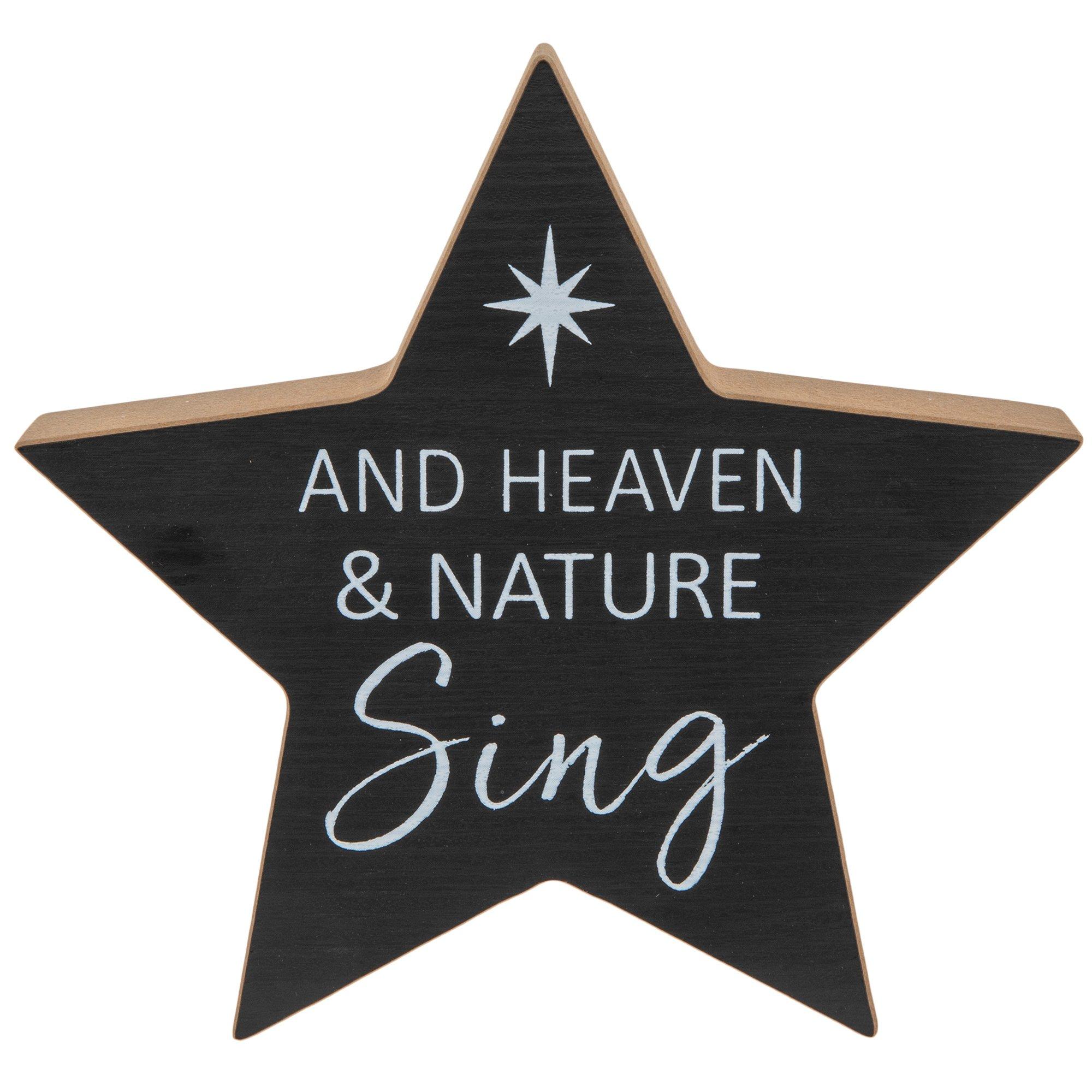 Sing Nativity Star Wood Decor Hobby Lobby 205985973