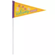 Welcome Spring Pennant Flag Pick