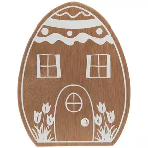 Egg House Wood Decor