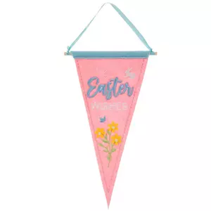 Easter Wishes Pennant Wall Decor