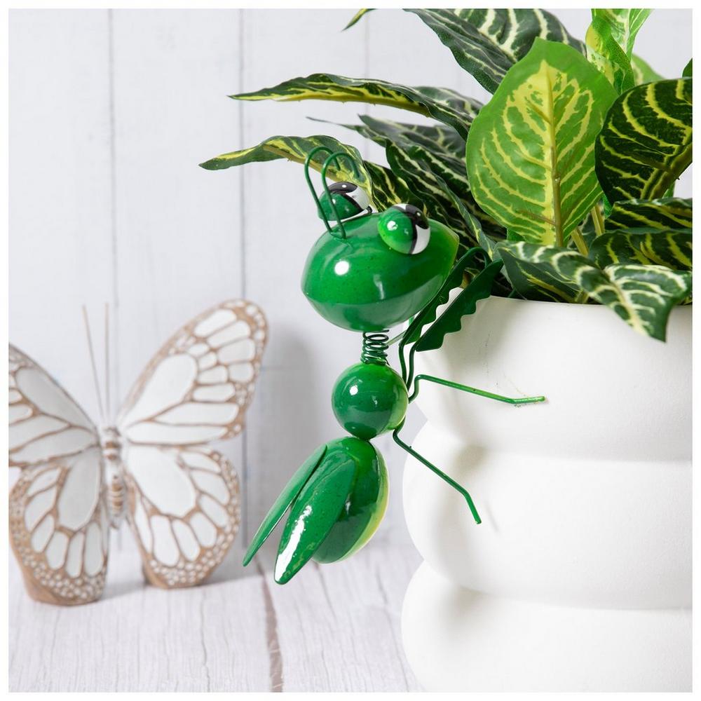 Distressed Wobble Head Metal Grasshopper | Hobby Lobby | 206019111