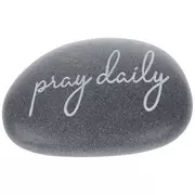 Pray Daily Garden Stone