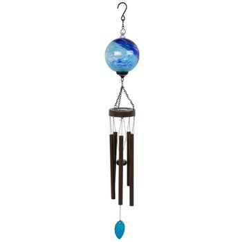 Blue - Orb Solar Metal Wind Chime