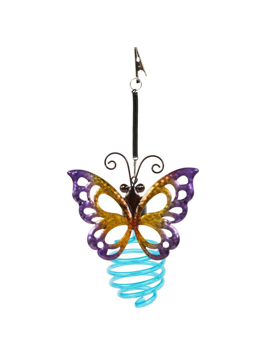 Blue Spiral Solar Bouncing Butterfly | Hobby Lobby | 206025431