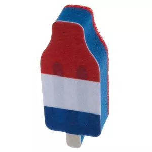 Patriotic Ice Pop Kitchen Sponge