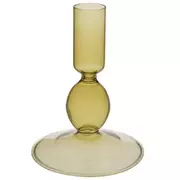 Finial Glass Candle Holder