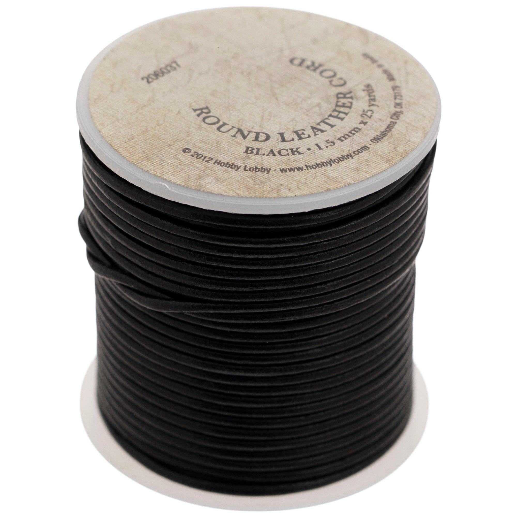 Round Leather Cord Spool Hobby Lobby 206037