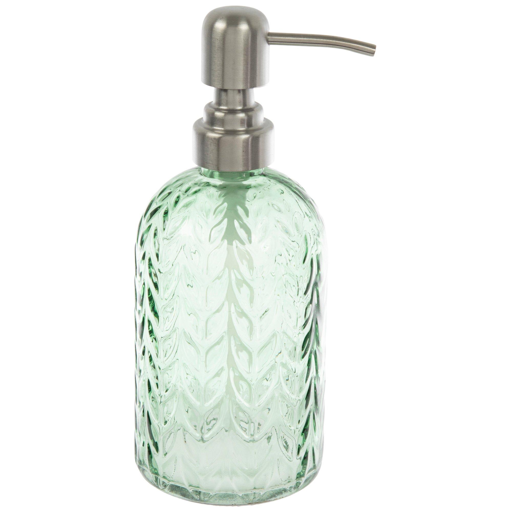Vertical Leaves Glass Soap Dispenser Hobby Lobby 206041594