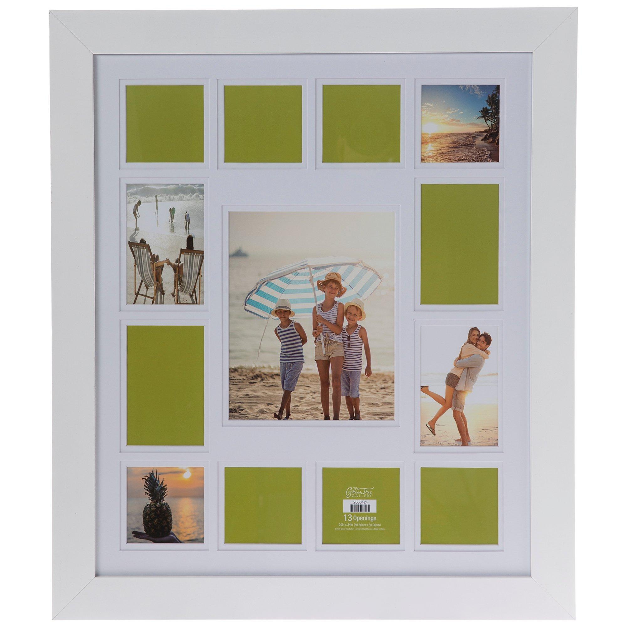 Gray & White Barnwood Collage Wall Frame, Hobby Lobby