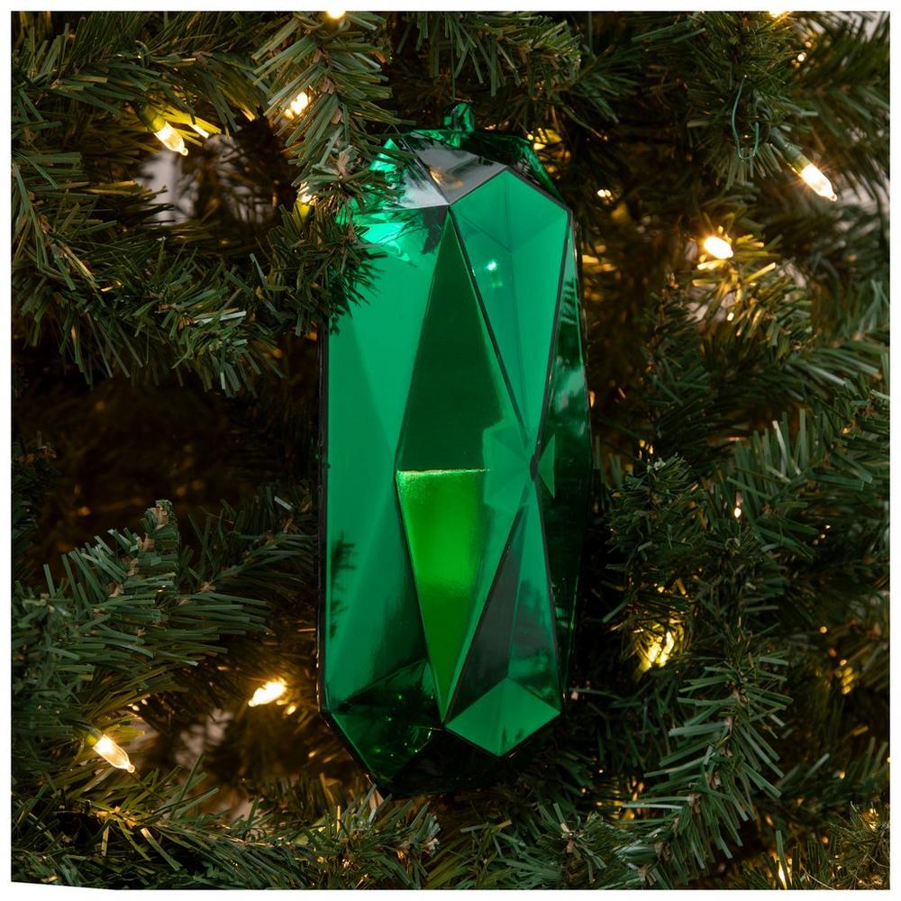 Rectangle Faceted Gem Jumbo Ornament | Hobby Lobby | 206064687