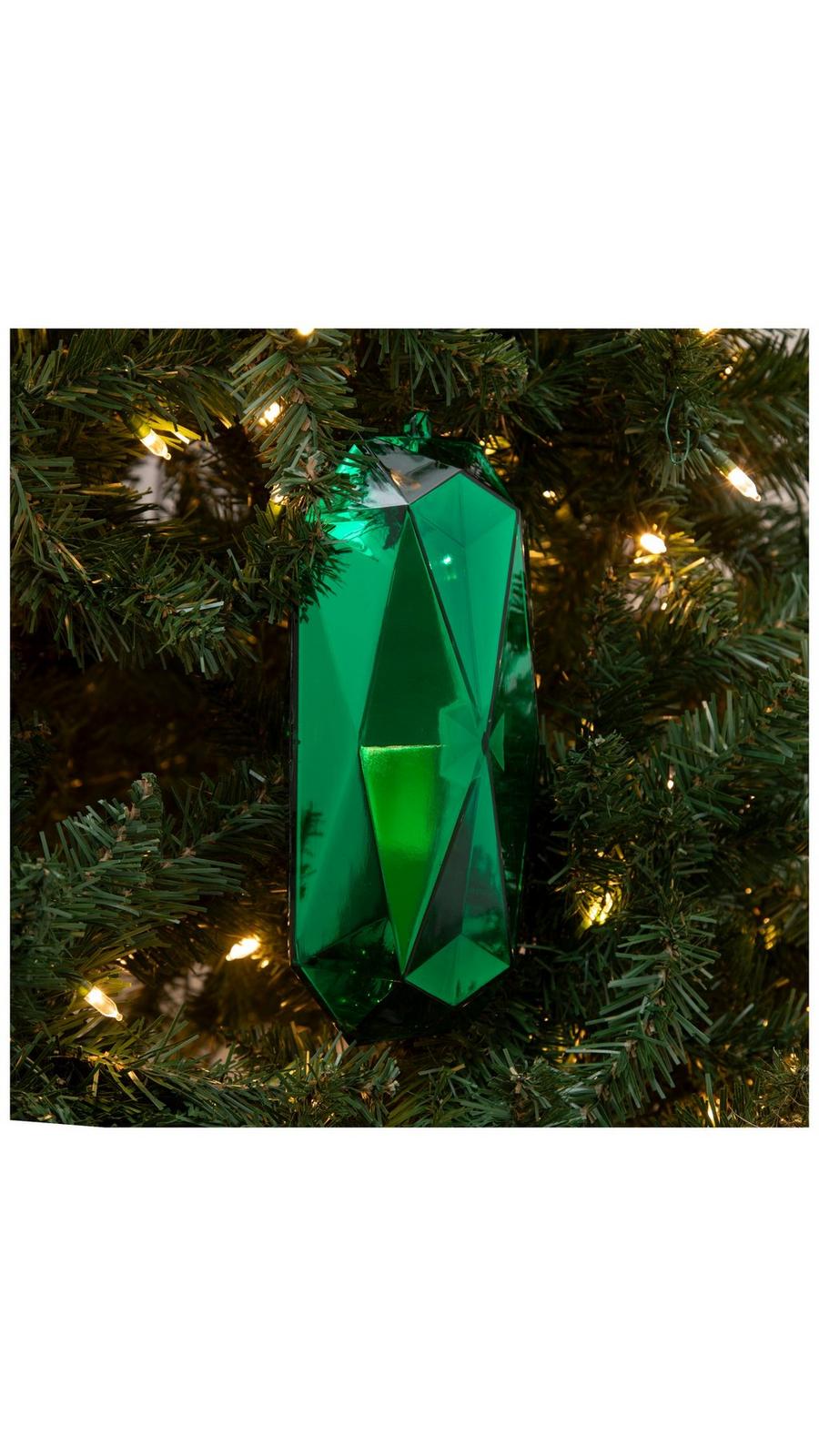 Rectangle Faceted Gem Jumbo Ornament | Hobby Lobby | 206064687