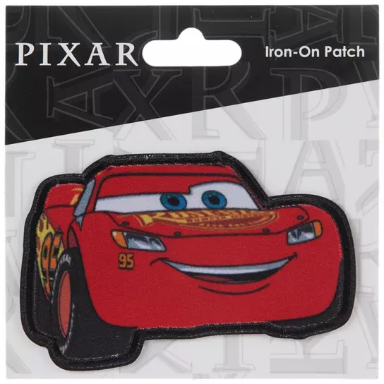 Disney Pixar Cars 3 Mc Queen Flicken - Aufnäher - Iron on Patches - 3er SET
