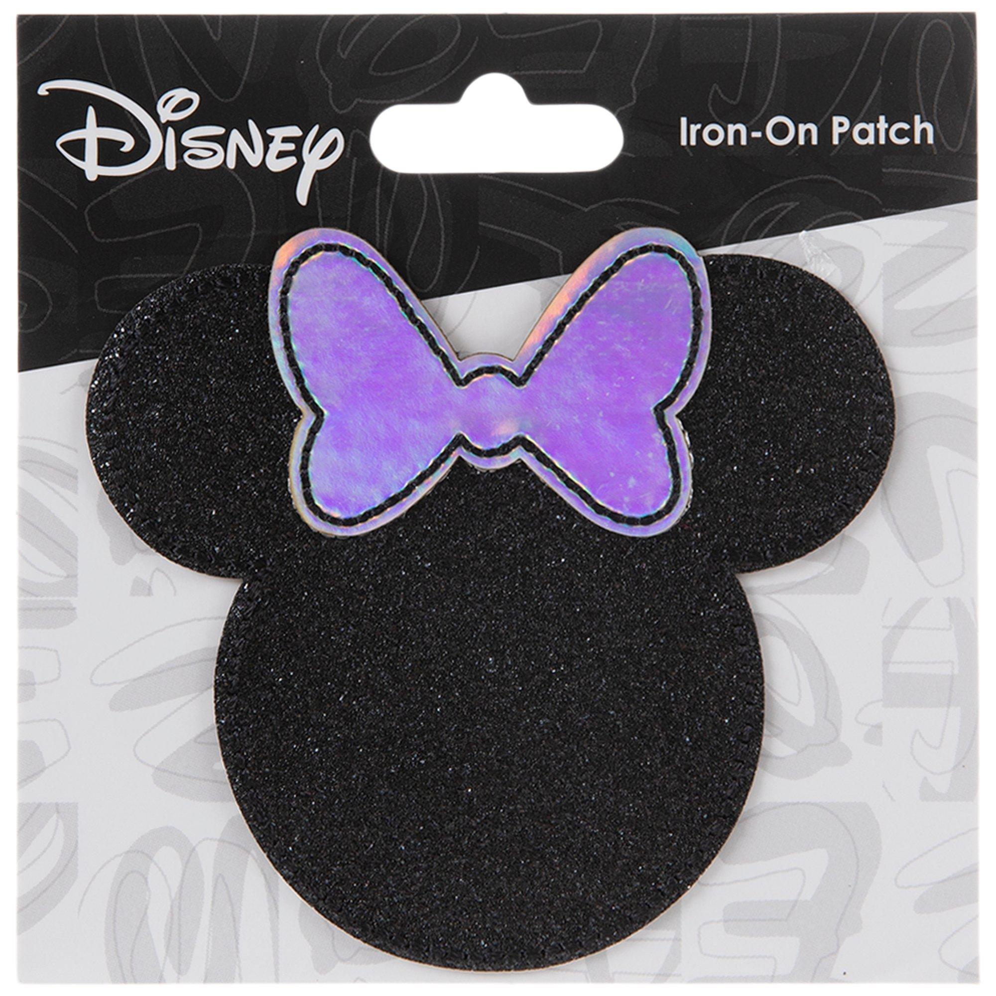 Large Sequin Minnie Mouse Patch, Minnie Bow Patch, Disney Iron on & Sew on  Patch, Embroidery Patches for Denim Jacket, Patches for Jeans 
