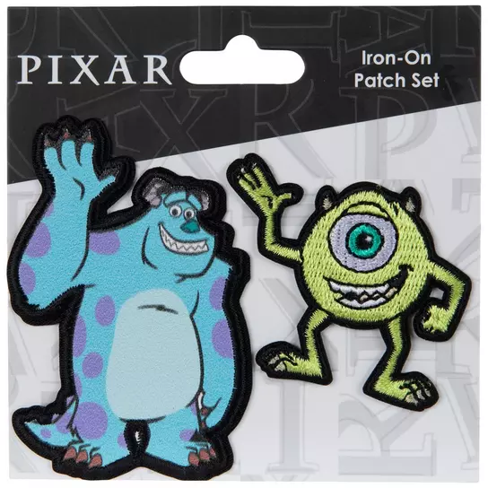 Mike & Sulley Monster's Inc Iron-On Patches