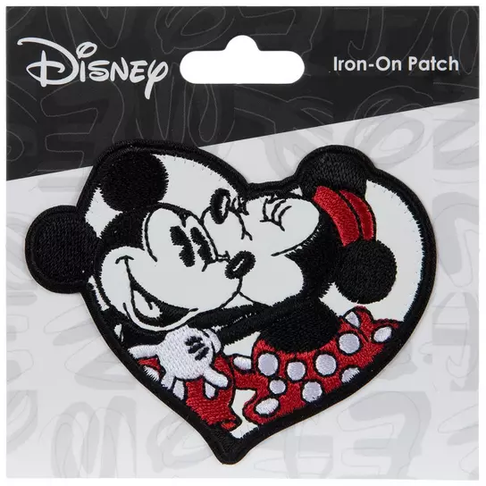 Iron on Patch-disney Patches-mickey Mouse-minnie Mouse-disney 