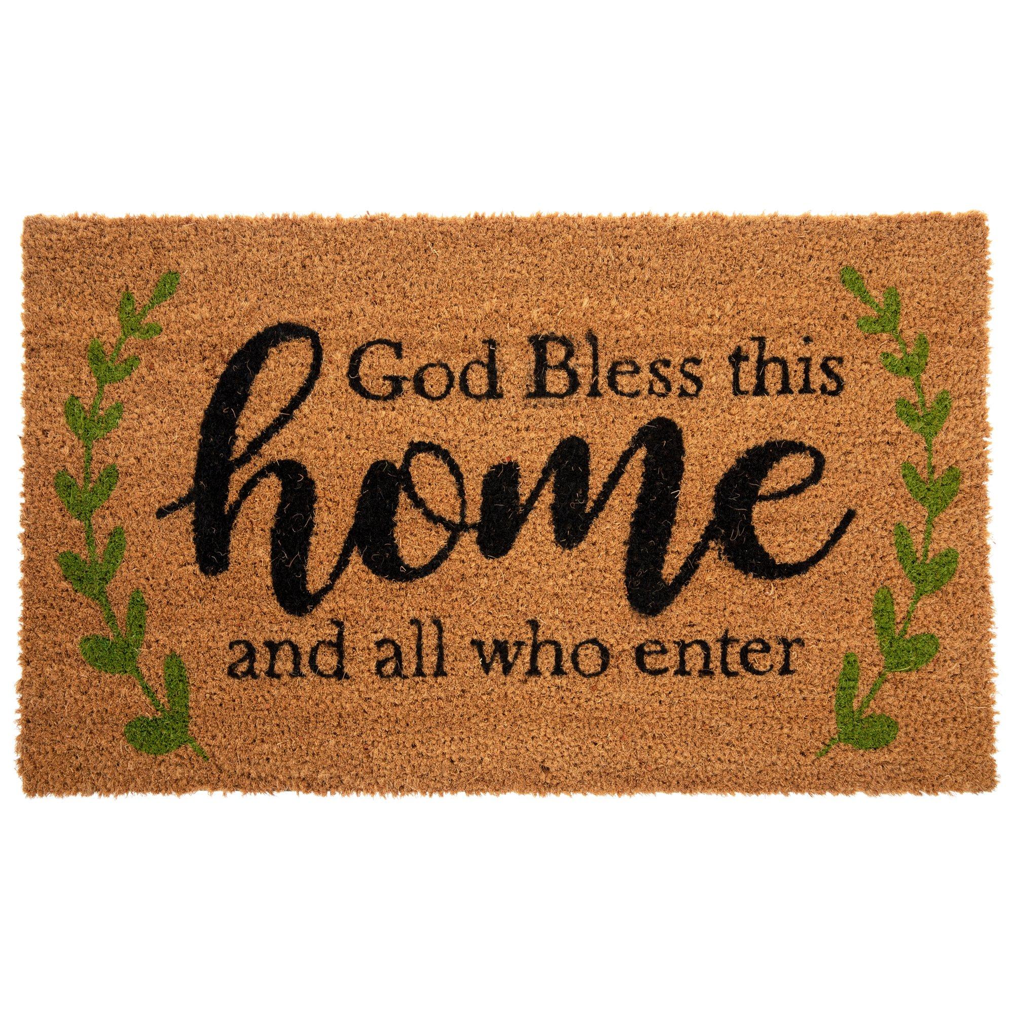 God Bless This Home Doormat Hobby Lobby 2062271