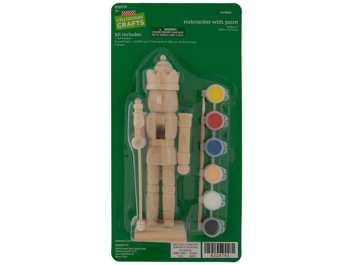 Lot De 3 Figurines Ange Hobby Lobby Make It Christmas – Porcelaine à Peindre, Neuves