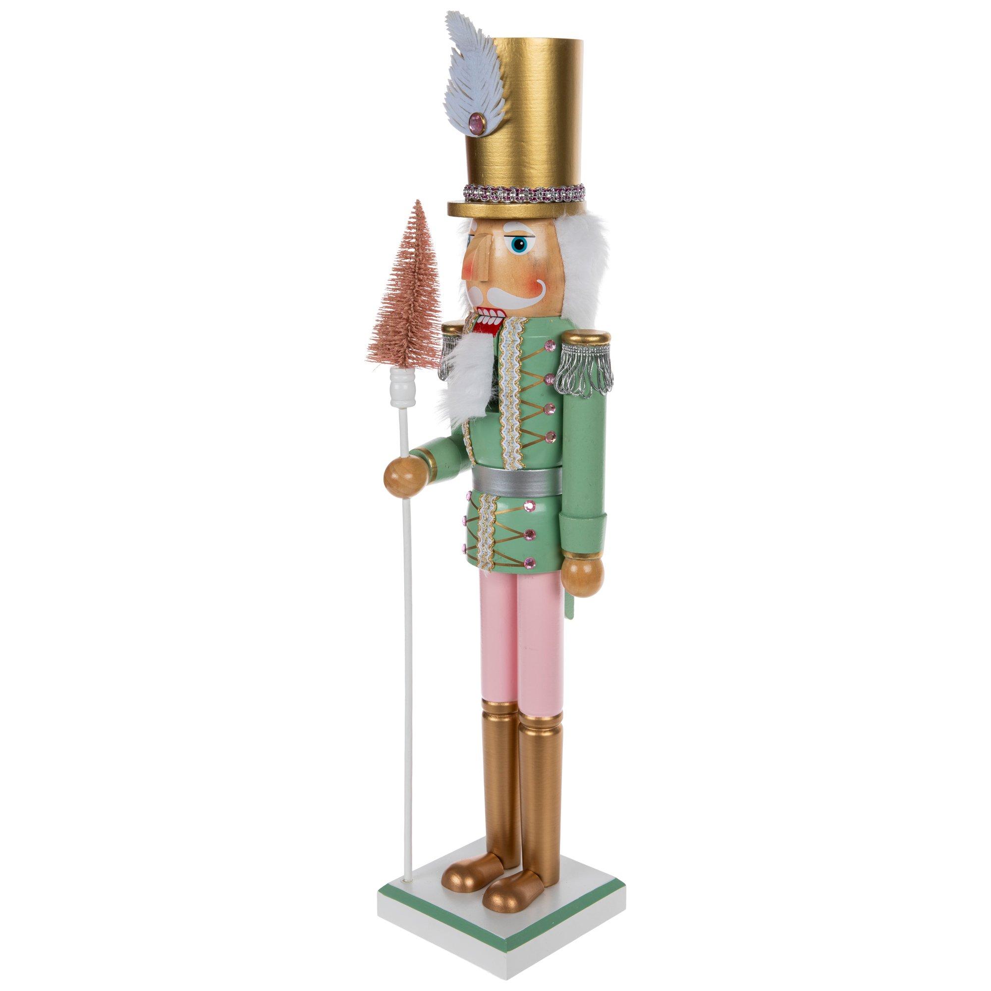 Pastel Green & Pink Nutcracker Hobby Lobby 206253074