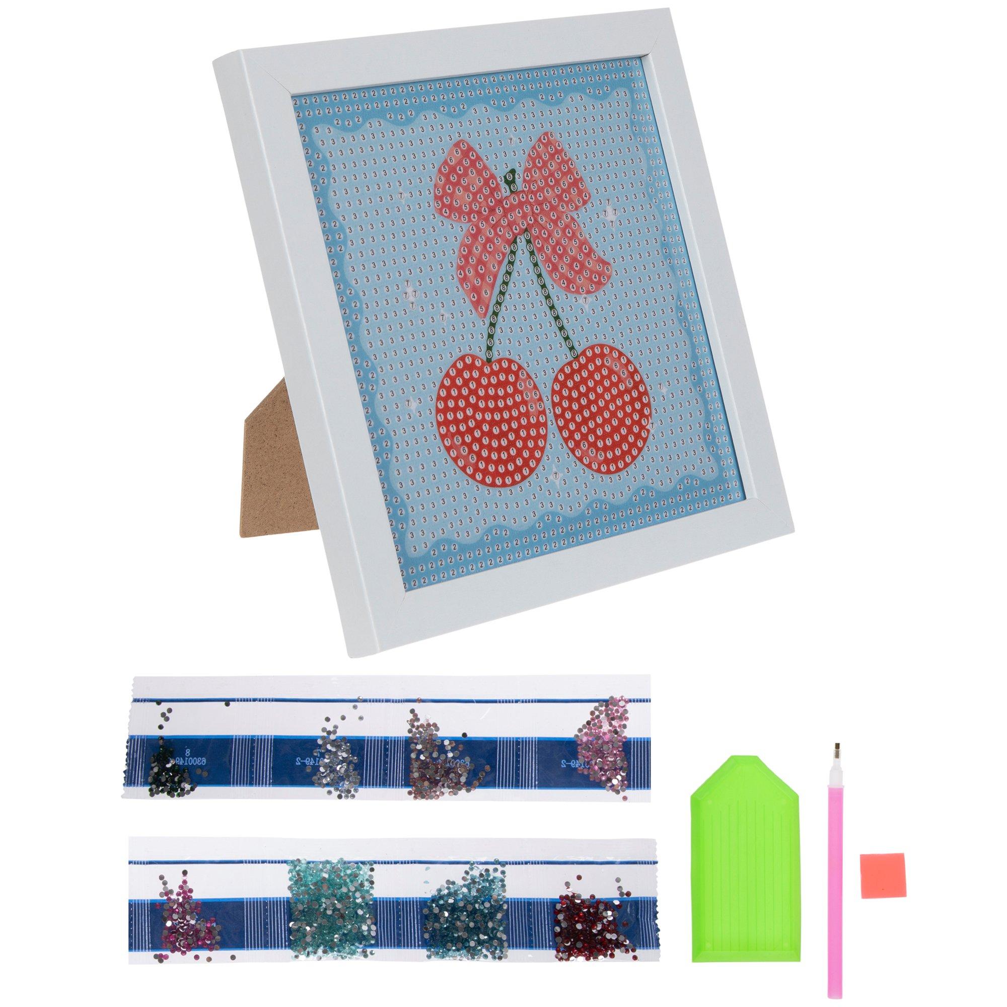 Cherries With Bow Diamond Art Kit | Hobby Lobby | 206300149