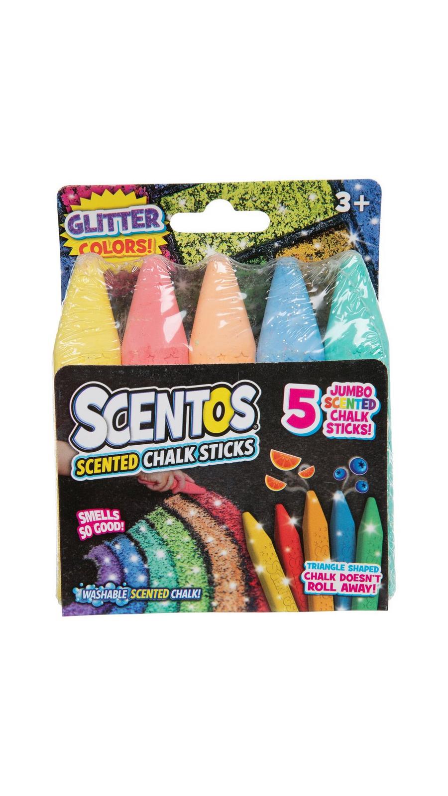 Scentos Scented Glitter Chalk - 5 Piece Set | Hobby Lobby | 206306021