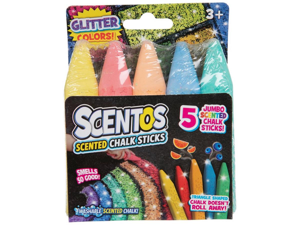 Scentos Scented Glitter Chalk - 5 Piece Set | Hobby Lobby | 206306021