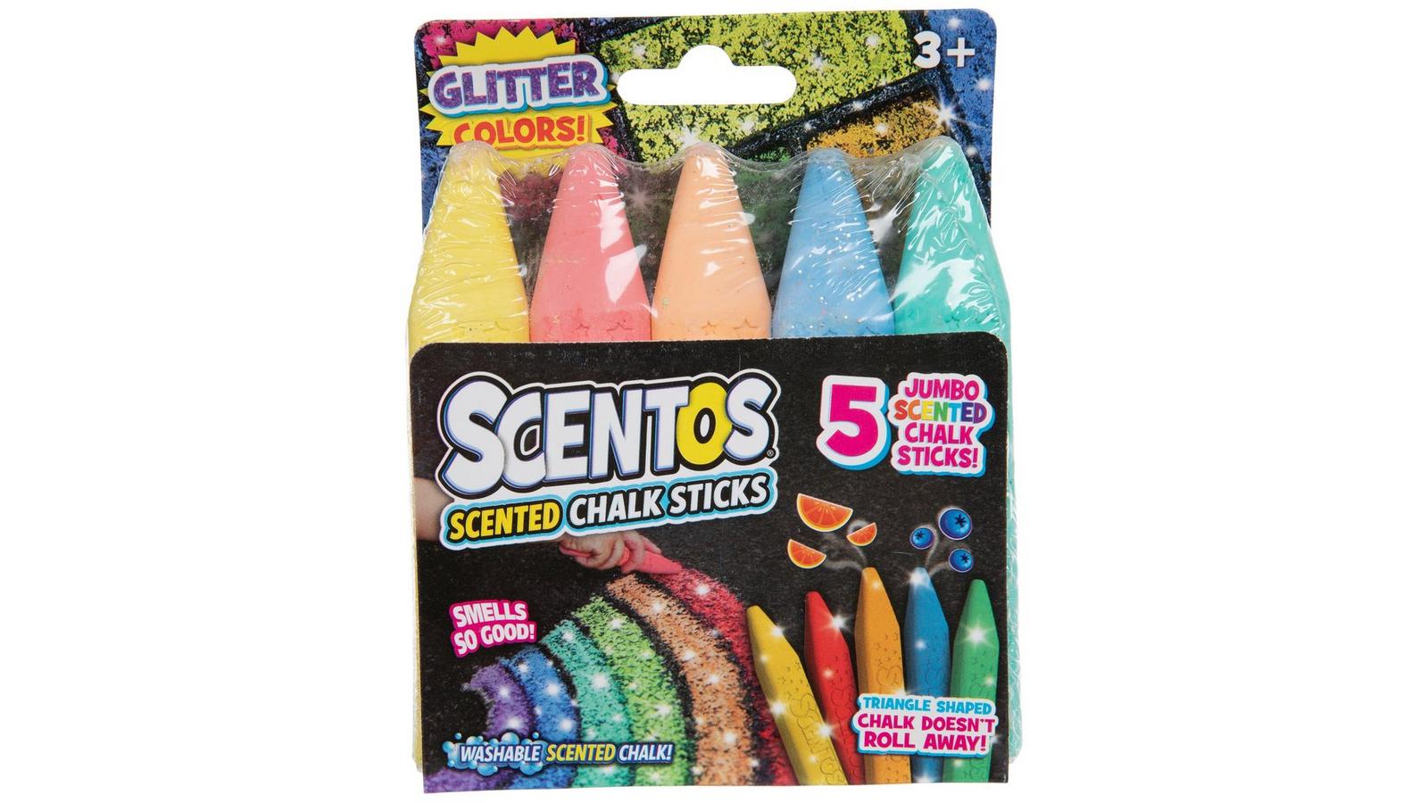 Scentos Scented Glitter Chalk - 5 Piece Set | Hobby Lobby | 206306021