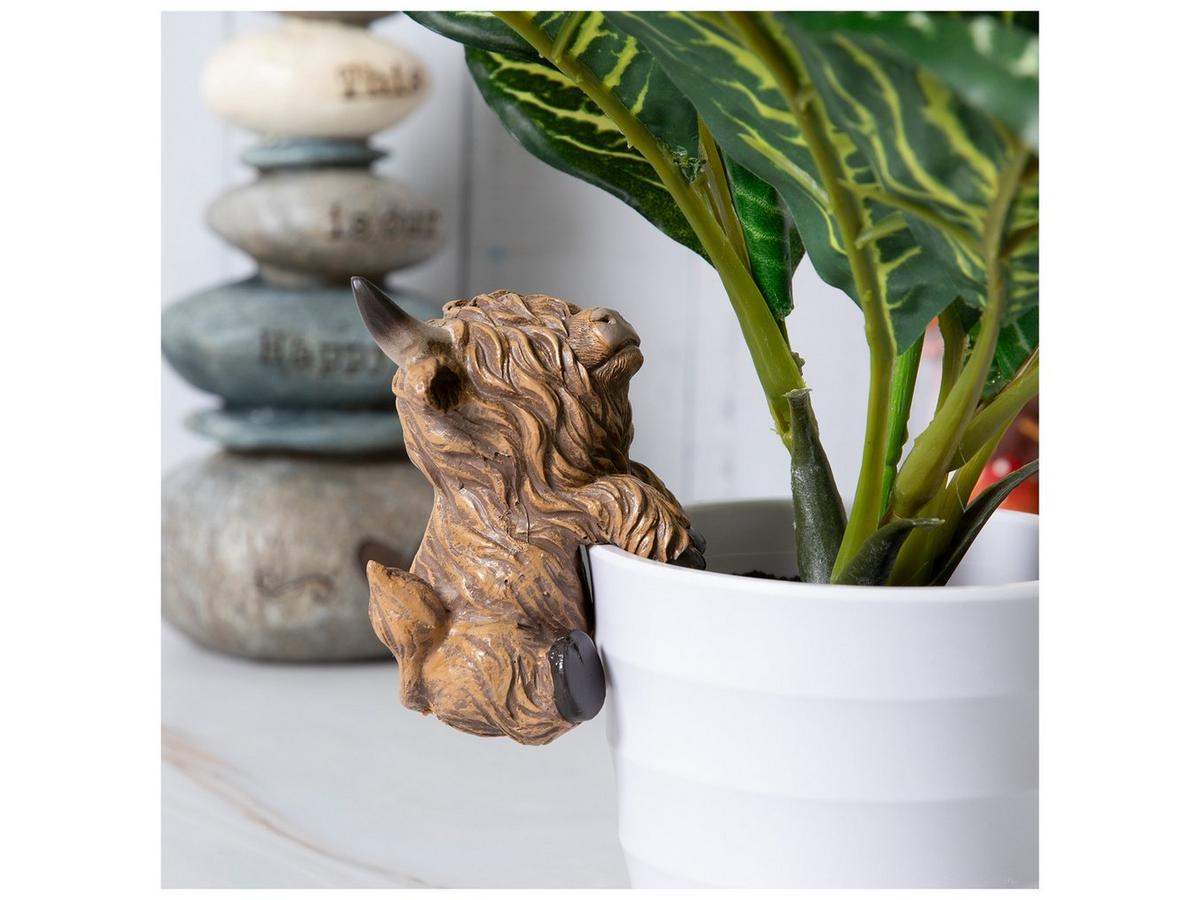 Highland Cow Pot Percher | Hobby Lobby | 206309108