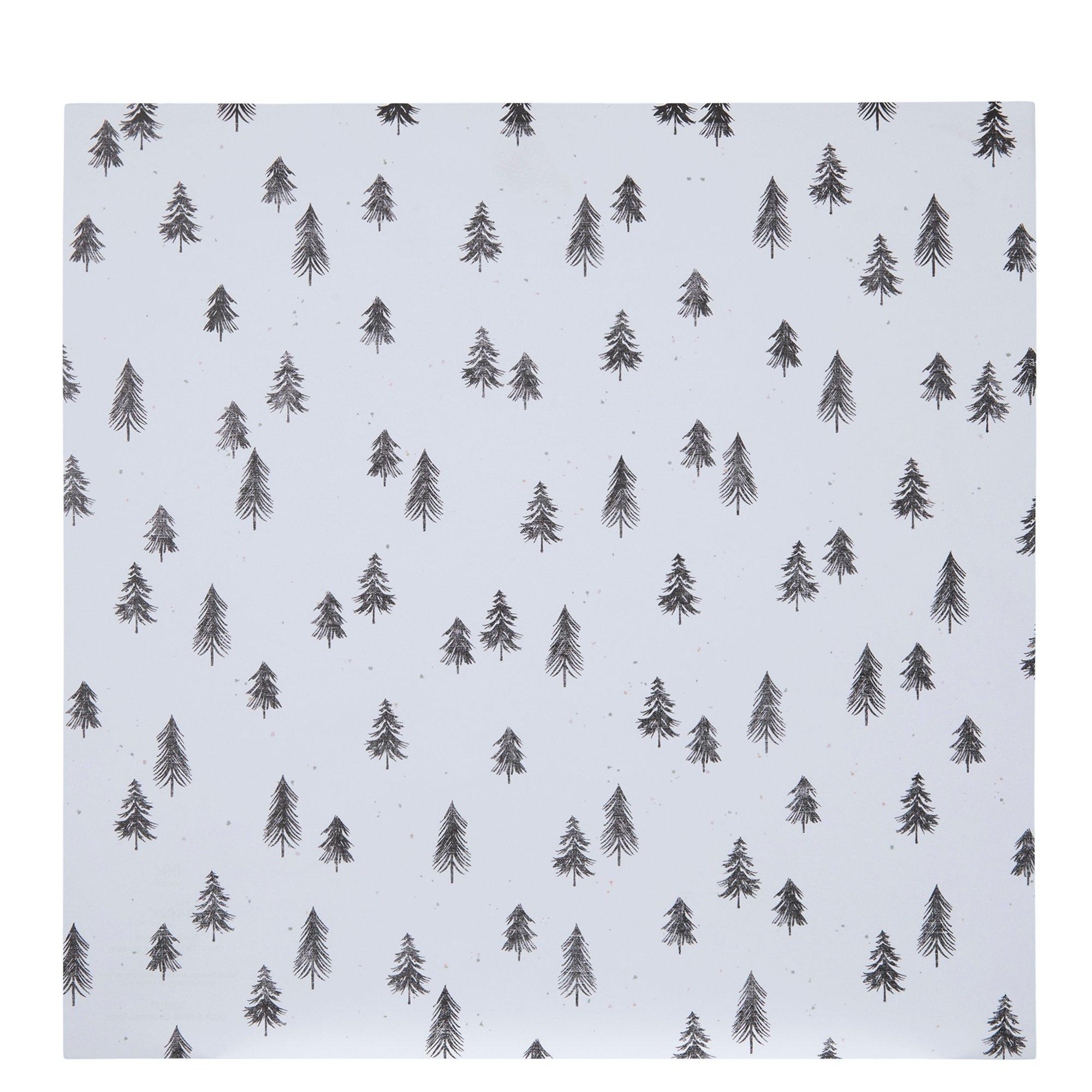 Christmas Trees Scrapbook Paper - 12 x 12, Hobby Lobby