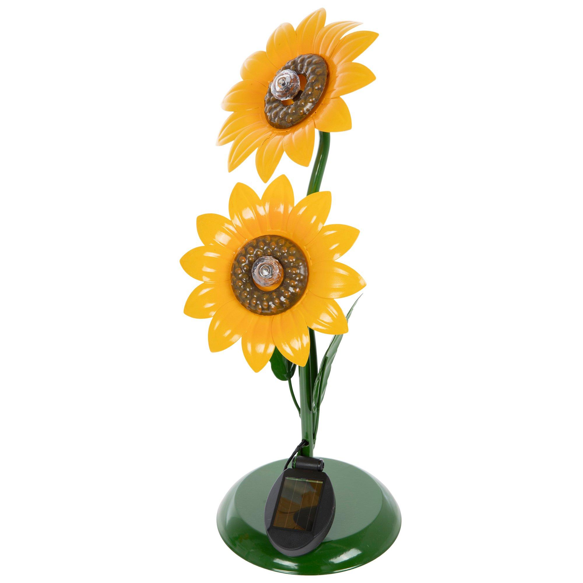 Sunflower Solar Metal Flowers | Hobby Lobby | 206313340