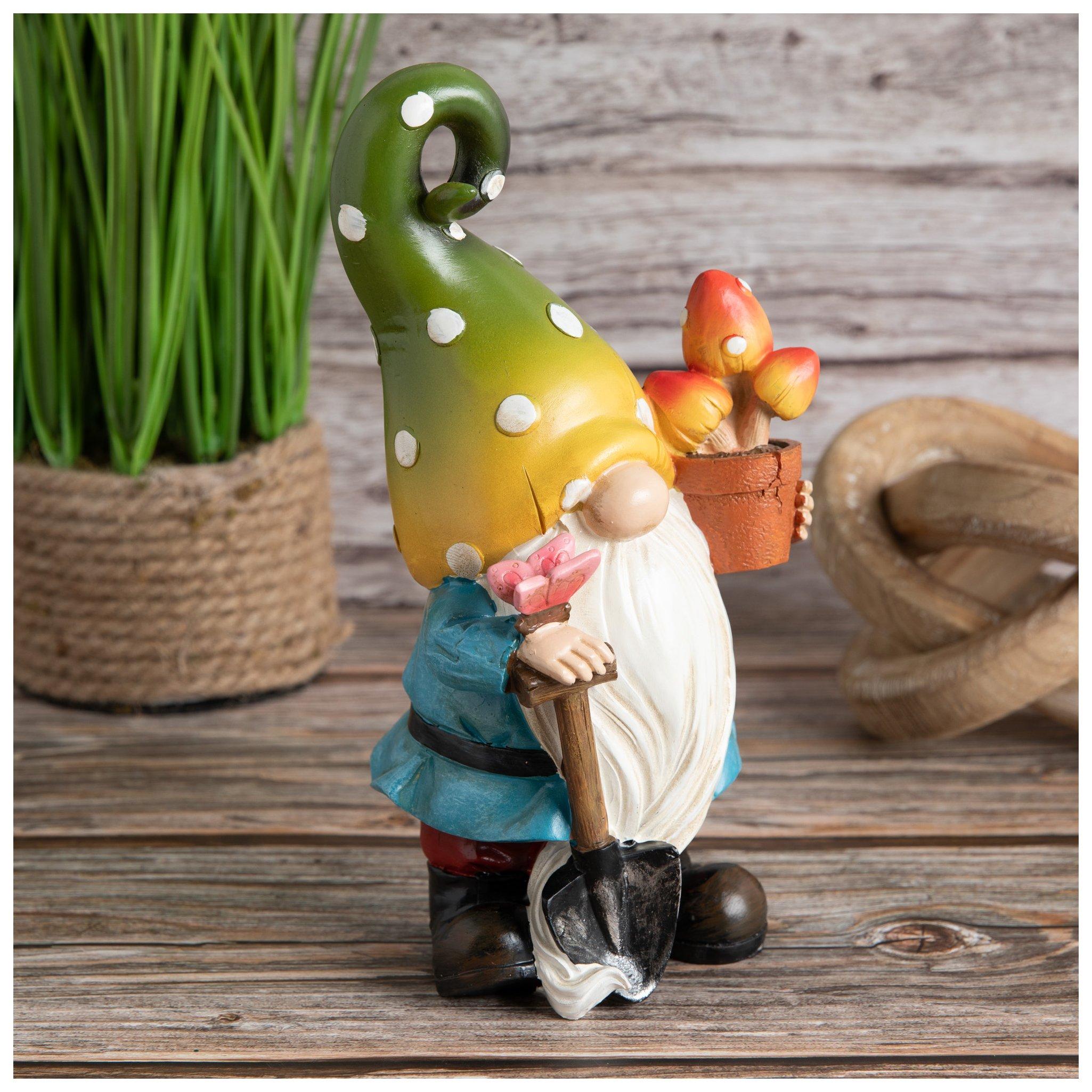 Polka Dot Garden Gnome