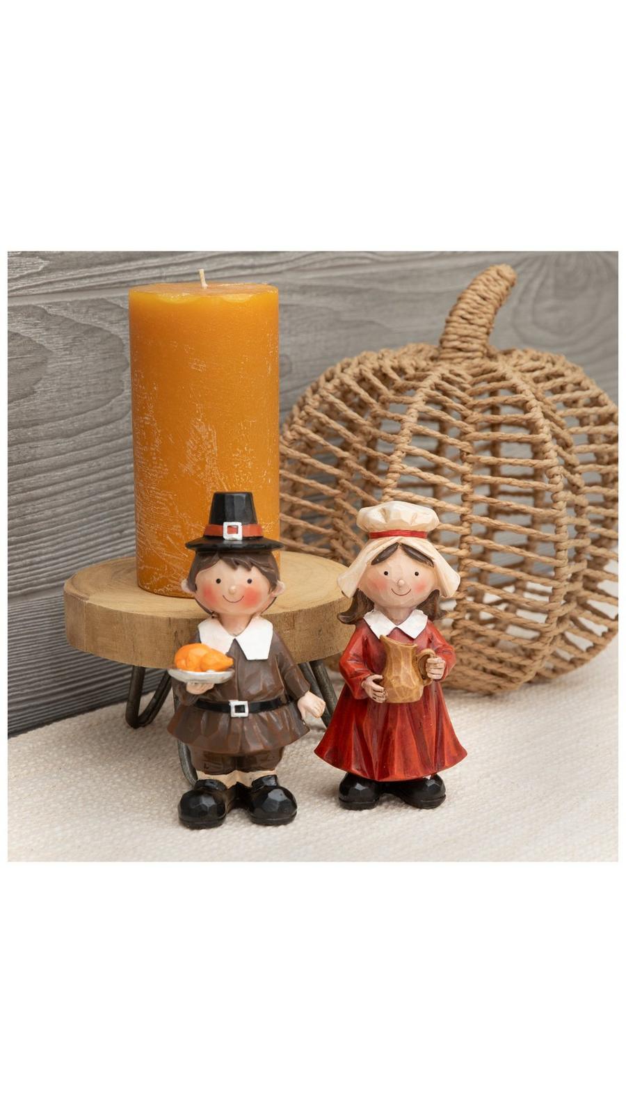 Pilgrim Girl Holding Pitcher | Hobby Lobby | 206321277