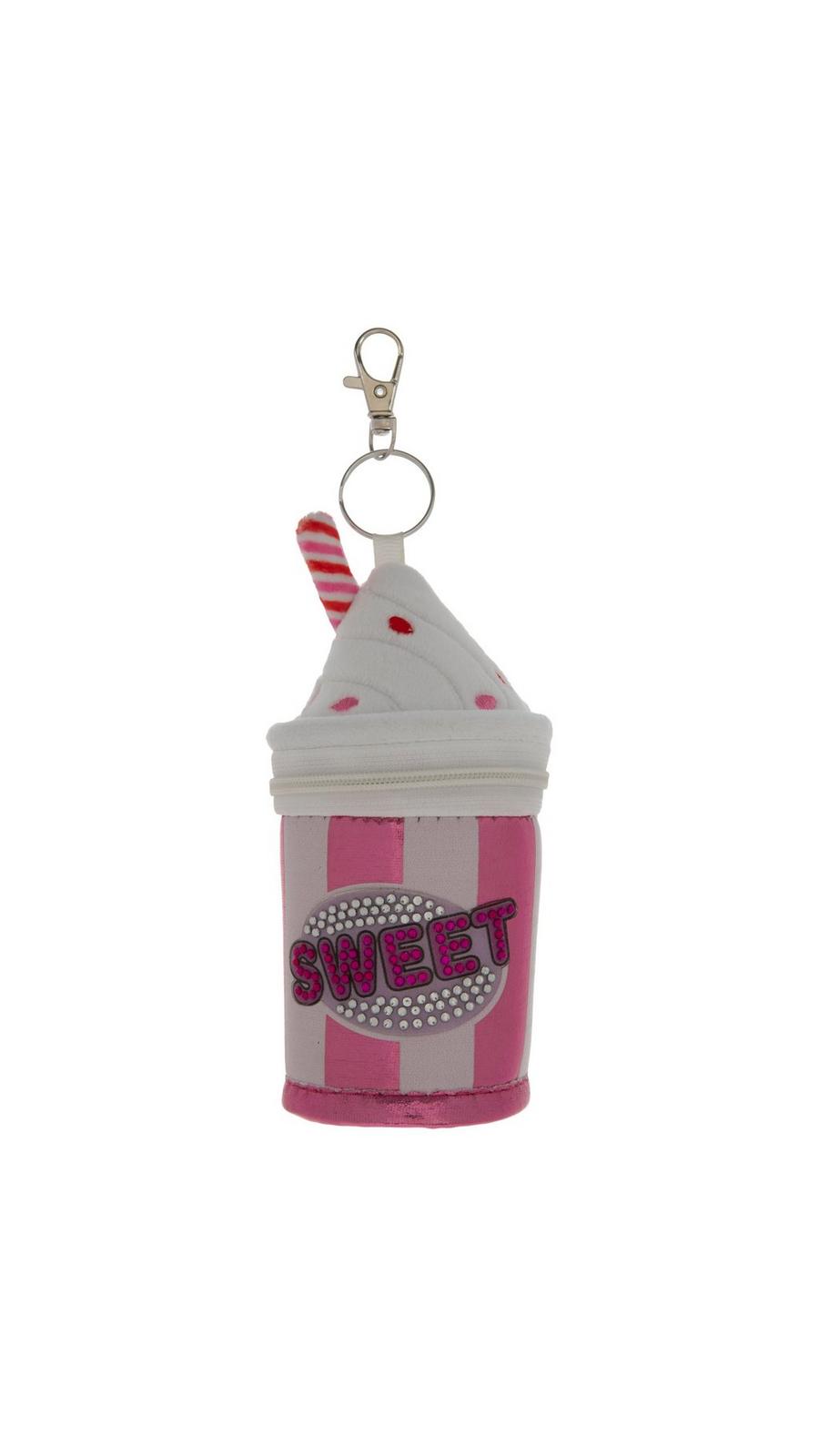 Sweet Shake Zippered Pouch Keychain | Hobby Lobby | 206324412