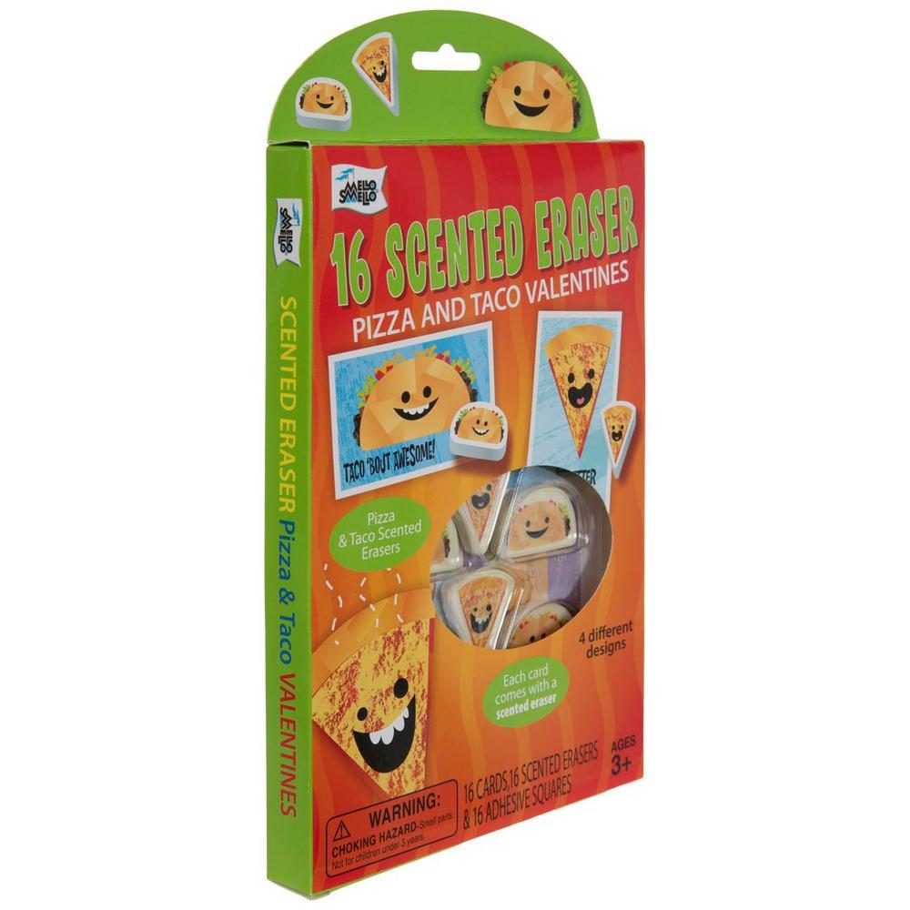 Pizza & Taco Scented Eraser Valentines | Hobby Lobby | 206364087