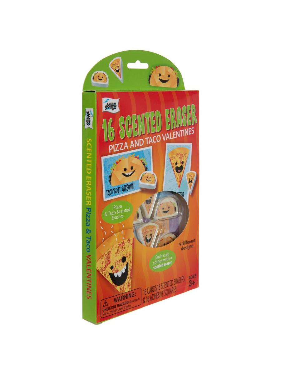 Pizza & Taco Scented Eraser Valentines | Hobby Lobby | 206364087