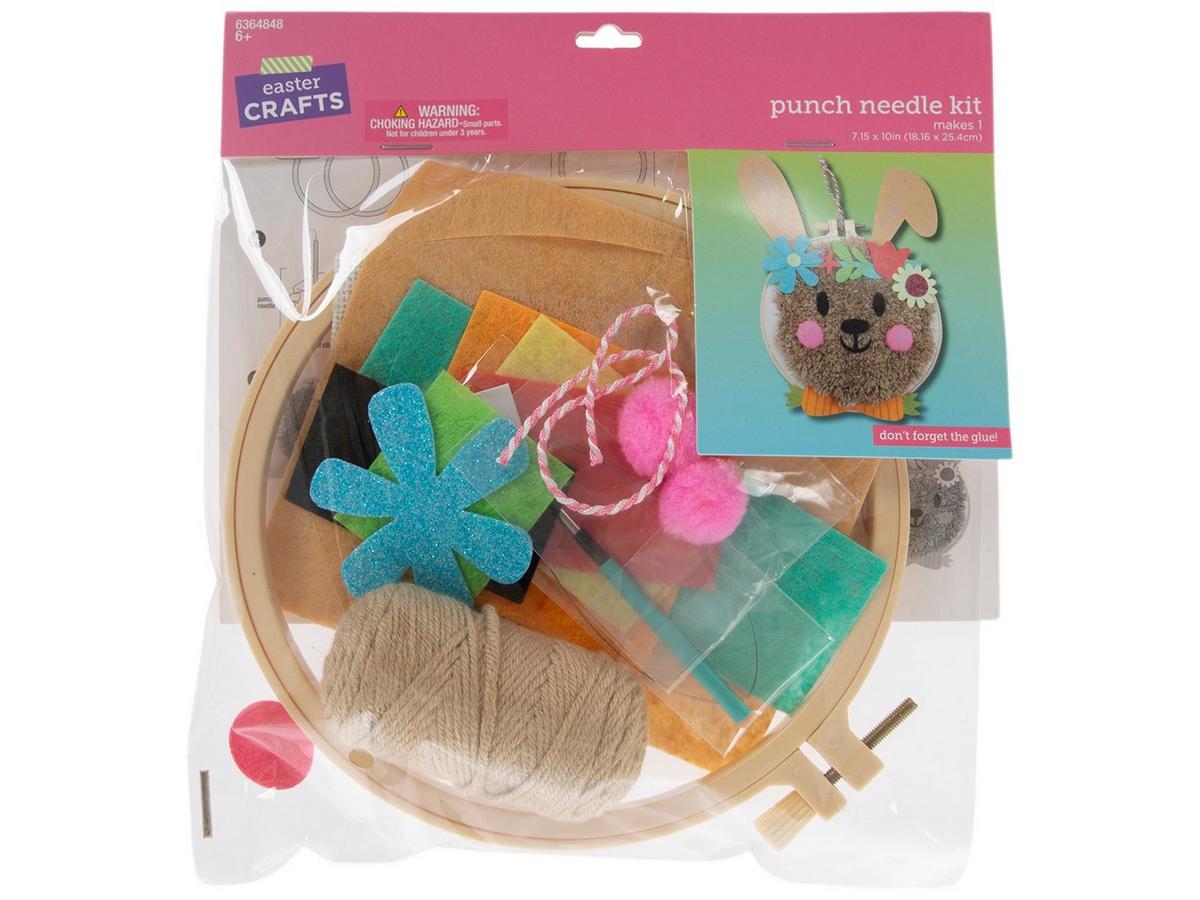 Fluffy Bunny Punch Needle Kit | Hobby Lobby | 206364848