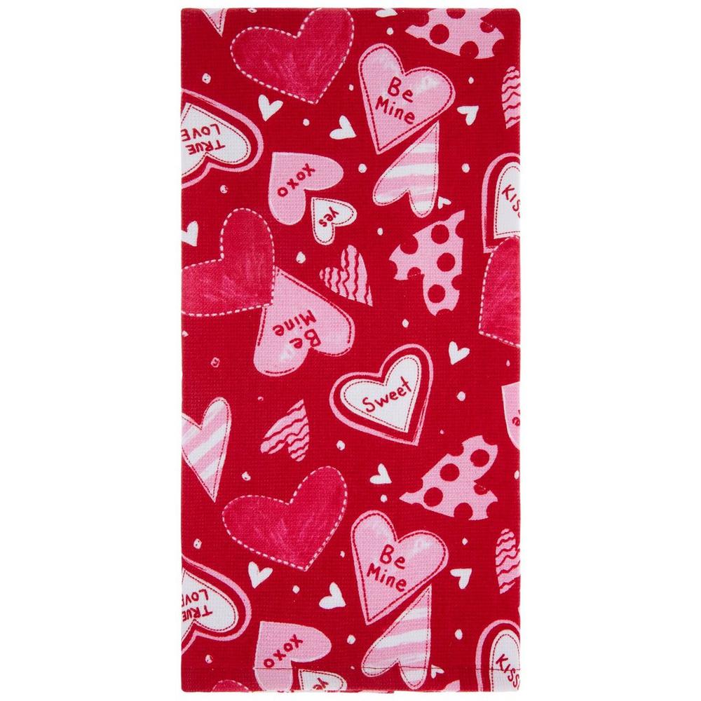 Red Sweethearts Kitchen Towel | Hobby Lobby | 206366074