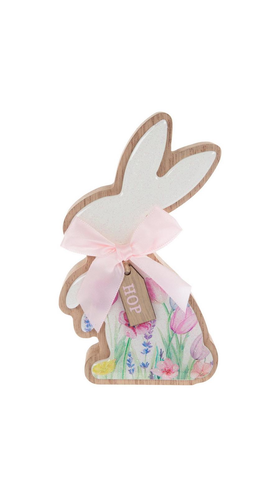 Hop Bunny Wood Decor | Hobby Lobby | 206371827