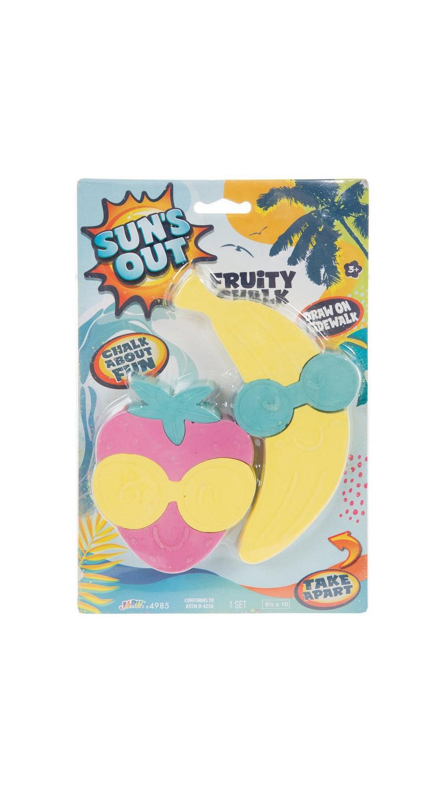 Banana & Strawberry Sidewalk Chalk | Hobby Lobby | 206382881
