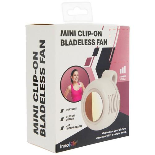 Black  Mini ClipOn Bladeless Fan