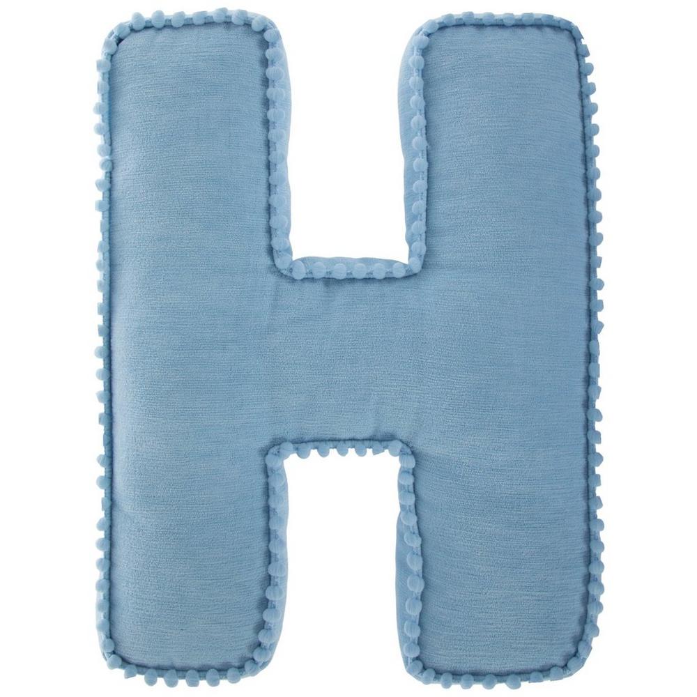 Letter Pom Pom Pillow