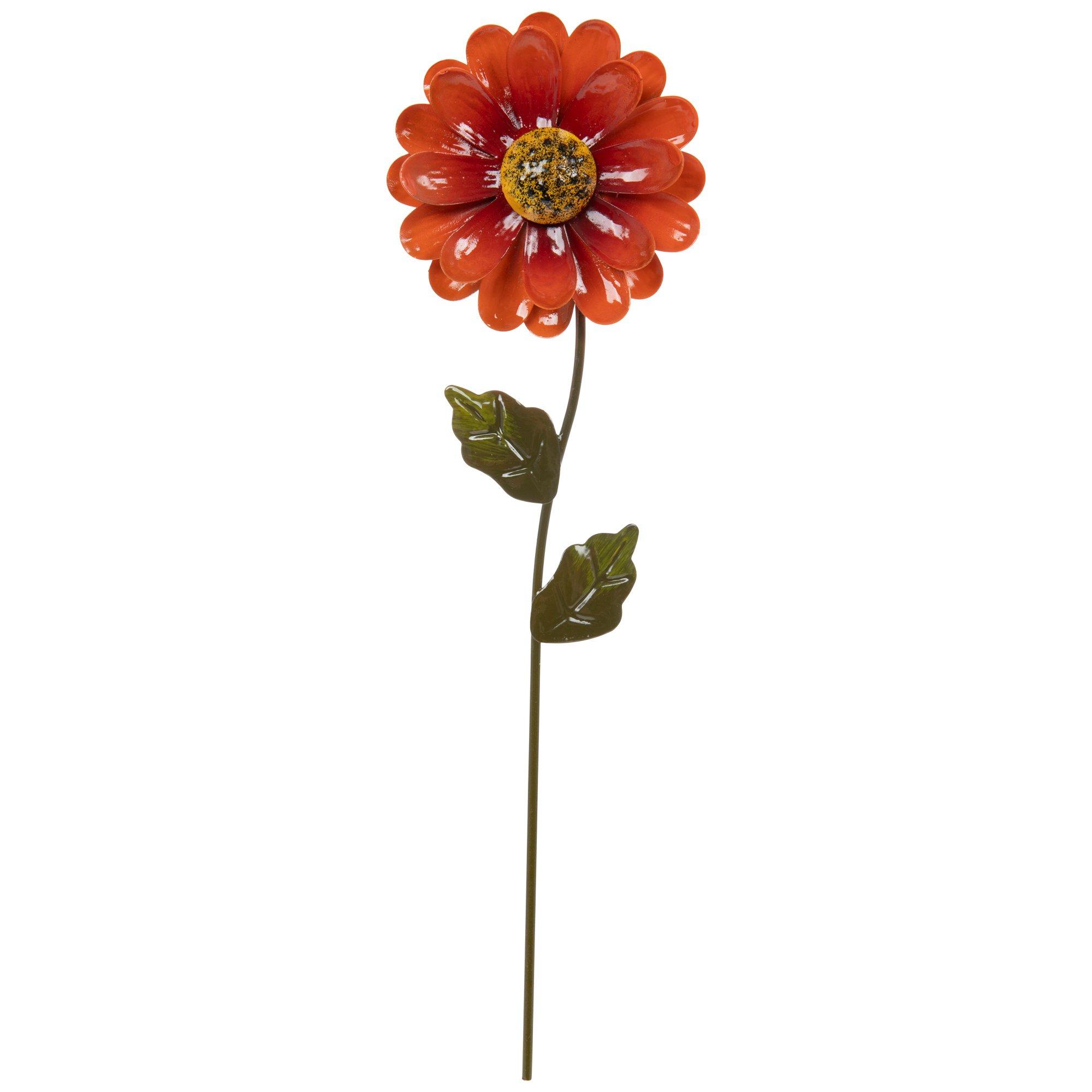 Red Flower Metal Garden Stake | Hobby Lobby | 206394720