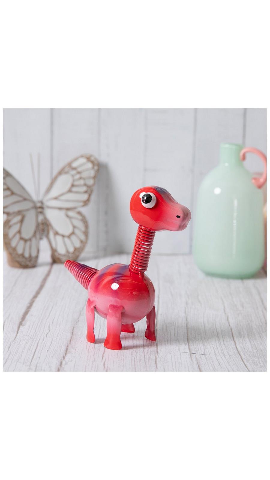 Pink Wobble Head Metal Brontosaurus | Hobby Lobby | 206403737
