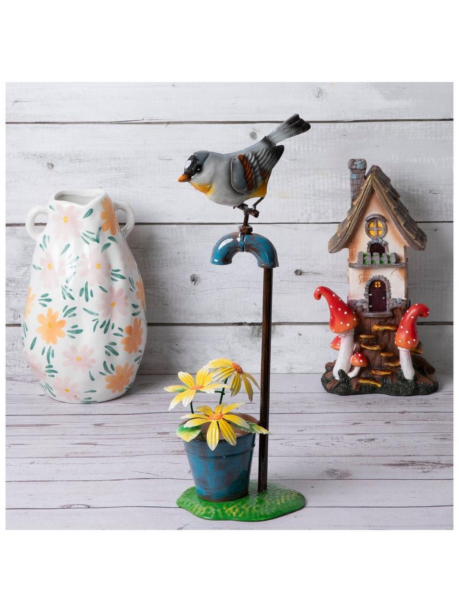 Bird With Faucet Metal Statue | Hobby Lobby | 206404610