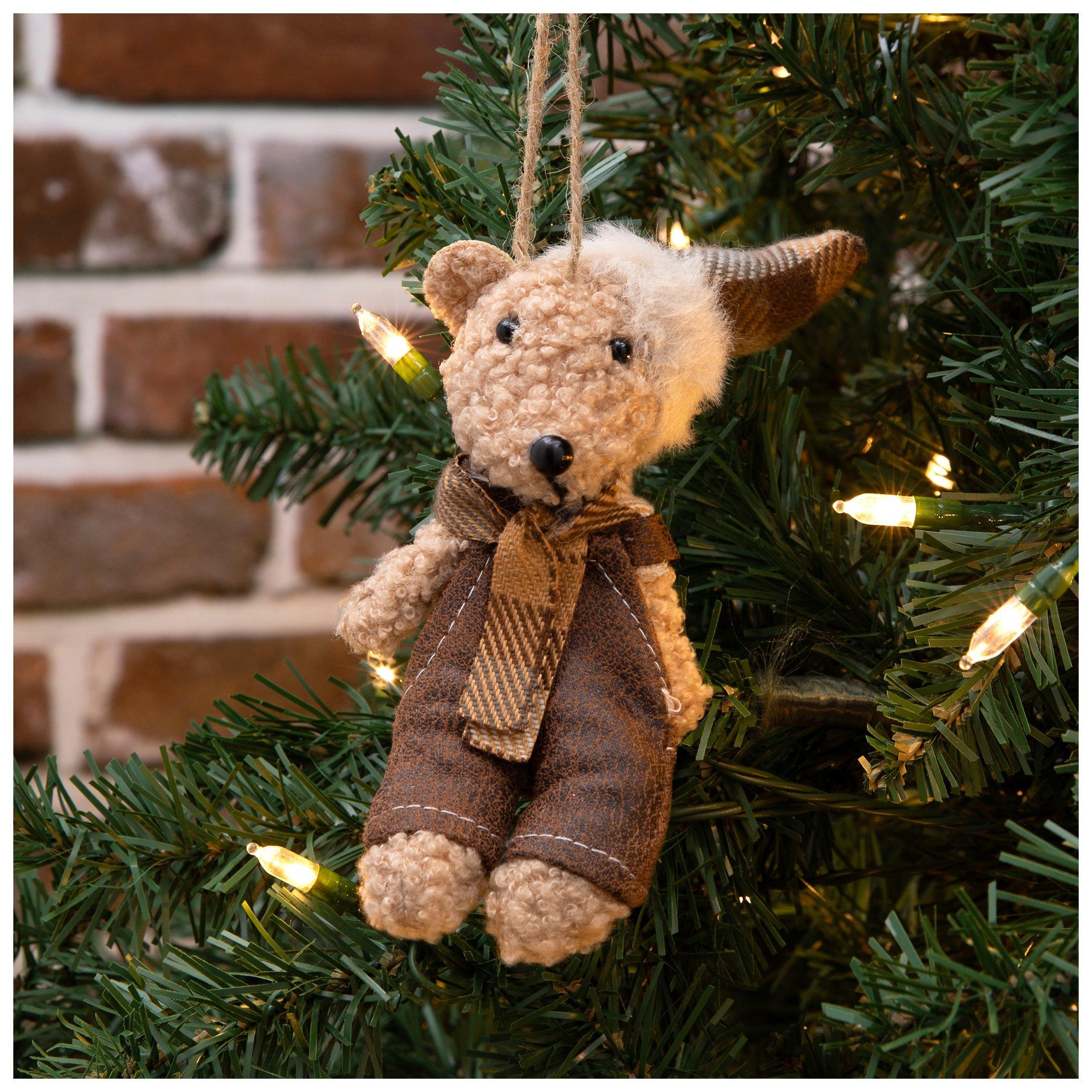 Brown Overalls Teddy Bear Ornament | Hobby Lobby | 206425086