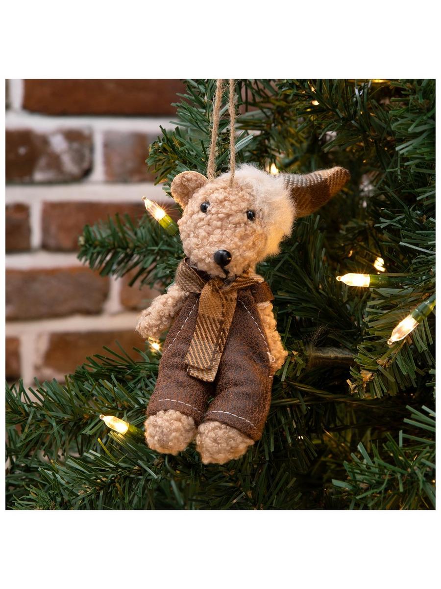 Brown Overalls Teddy Bear Ornament | Hobby Lobby | 206425086