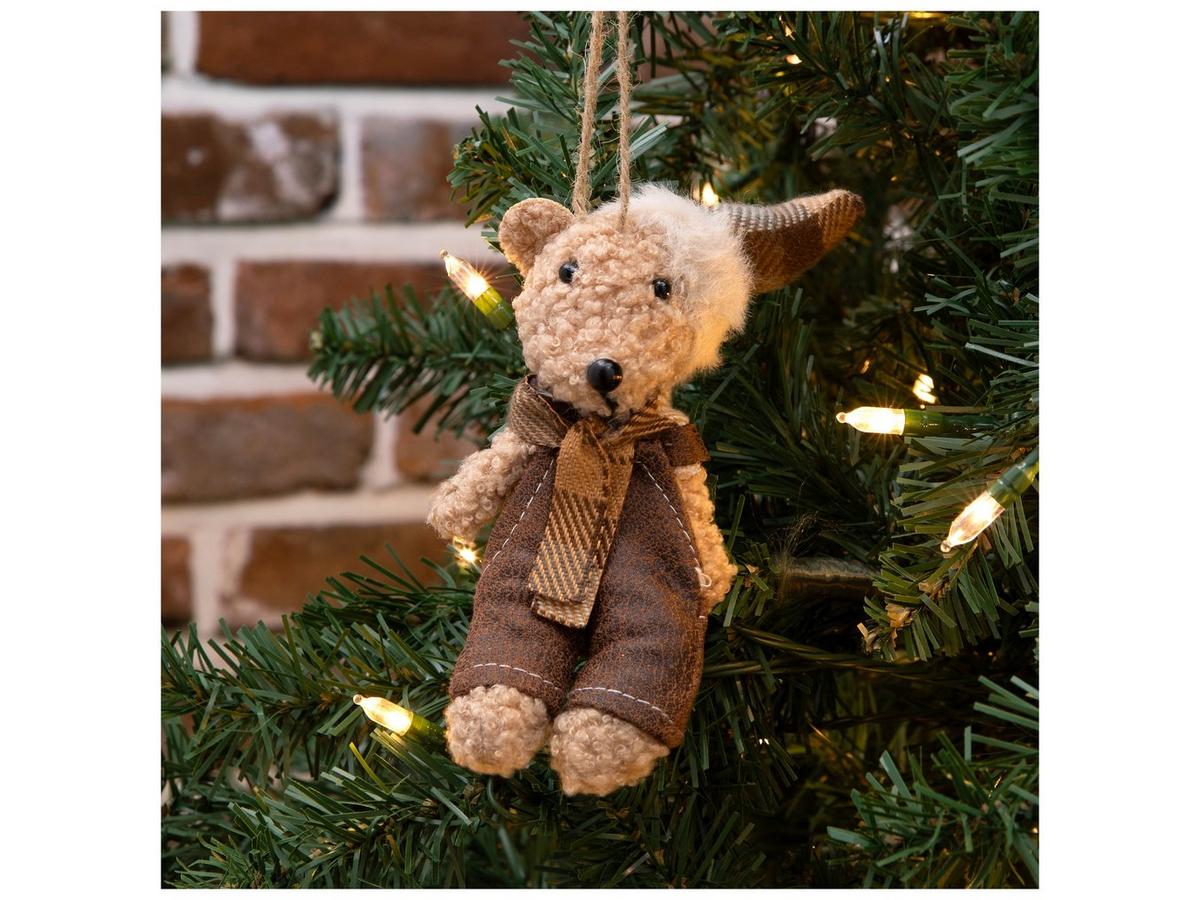 Brown Overalls Teddy Bear Ornament | Hobby Lobby | 206425086