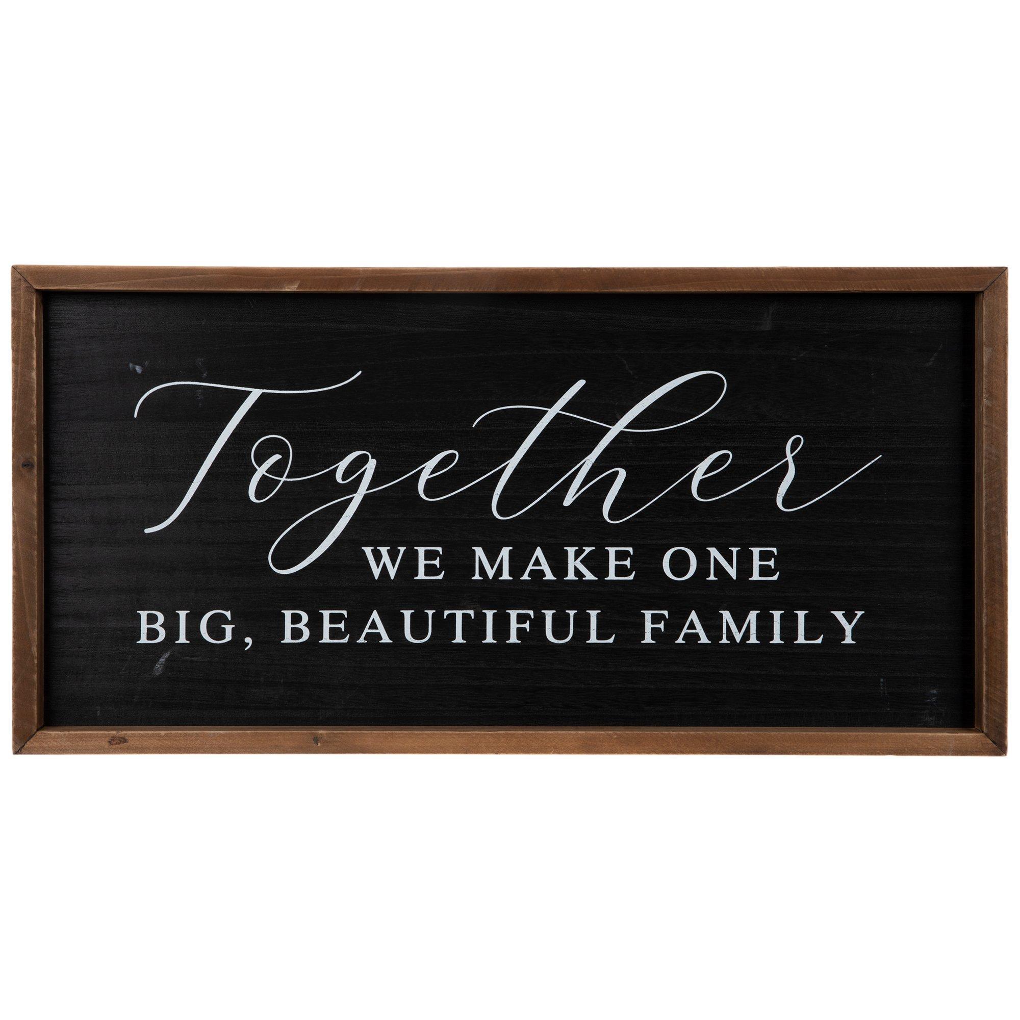 One Big Beautiful Family Wood Wall Decor | Hobby Lobby | 2064921