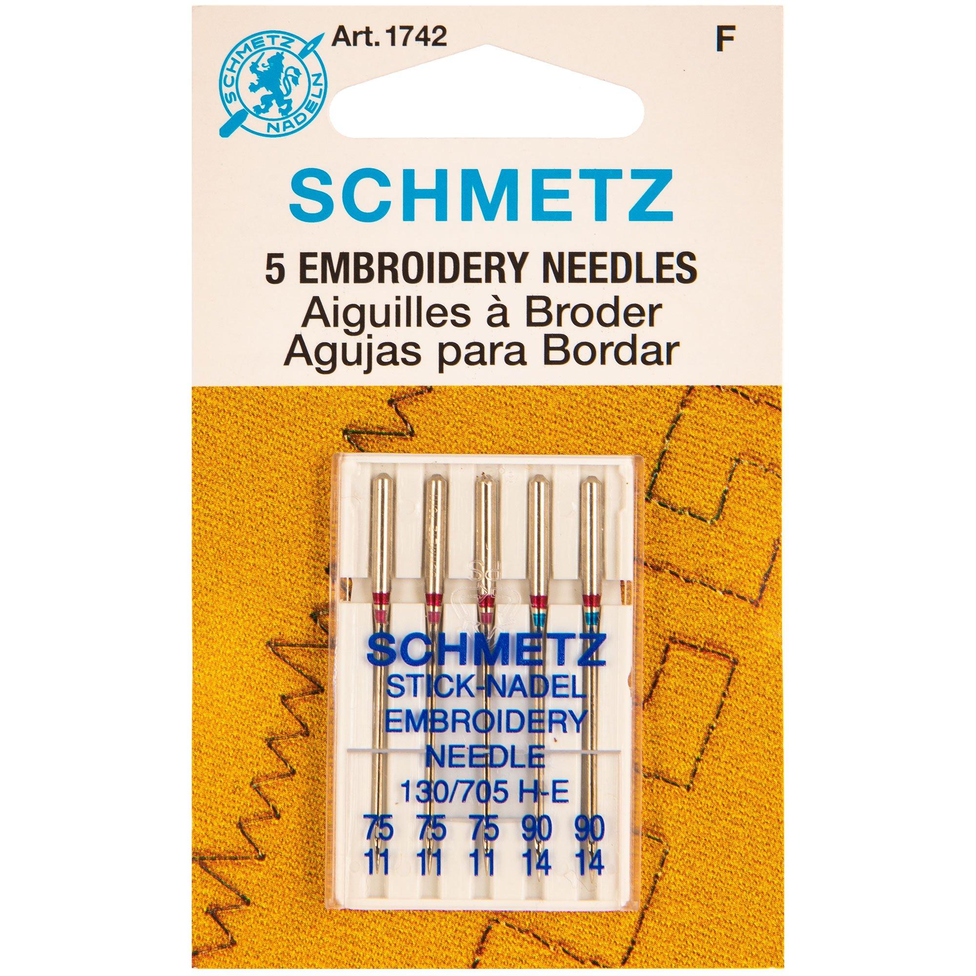 Embroidery Machine Needles Size 11 & 14 Hobby Lobby 206623